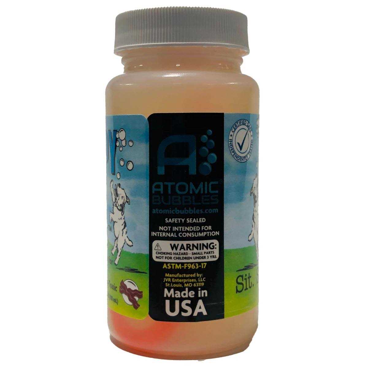 Peanut Butter & Bacon Scented Bubbles 4oz 2 Pack Z1278