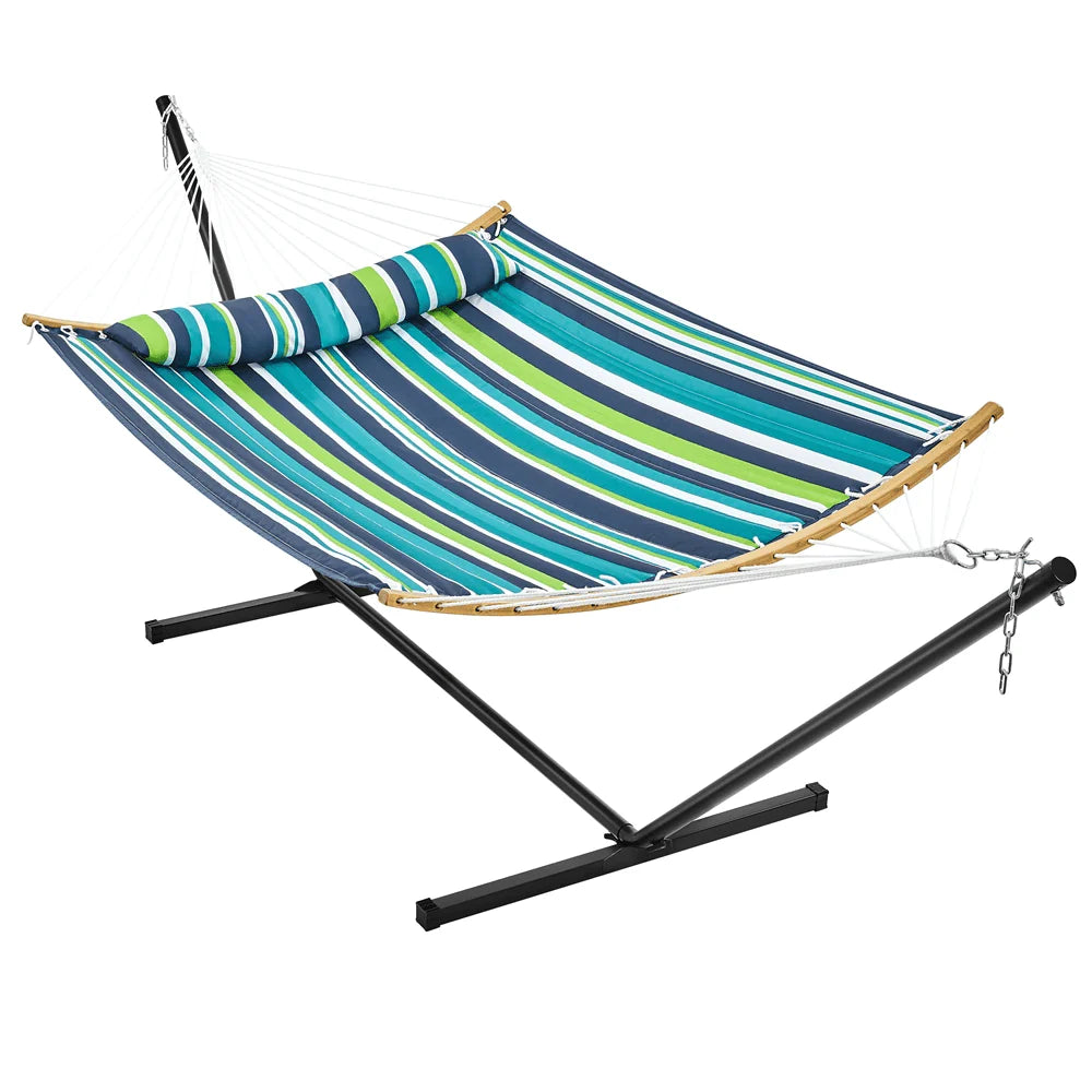 Padded Hammock with Steel Stand Z88637