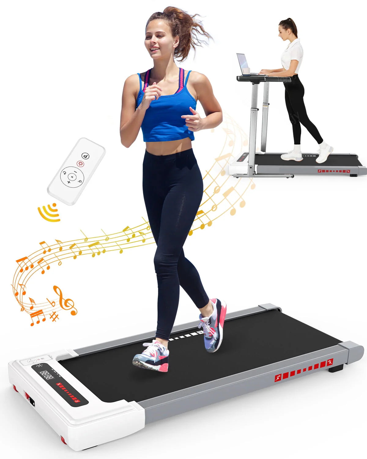 2.5HP Under Desk Electric Treadmill L995