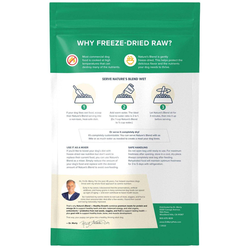 Freeze Dried Raw Dog Food P5035