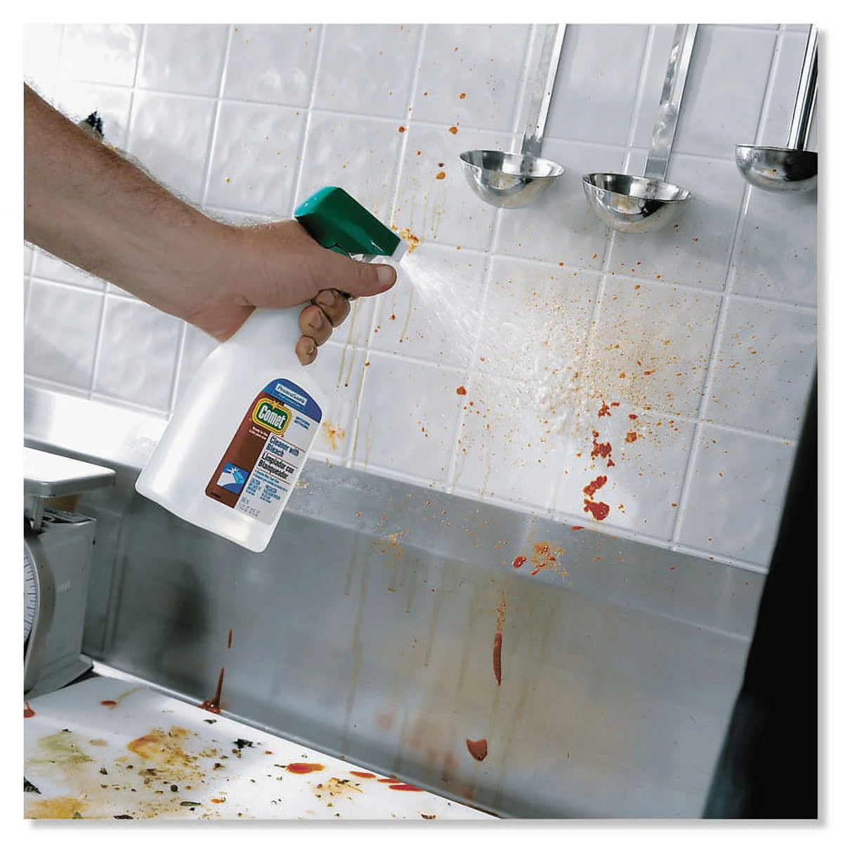 Liquid Cleaner With Bleach One Gallon Bottle U880273