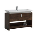 48 in. Modern Rose Wood Bathroom Vanity Z11425