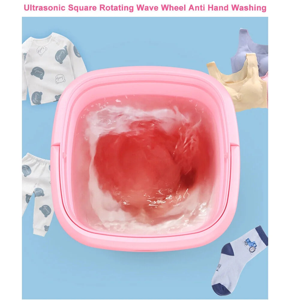 Foldable Clothes Washer with Dryer Bucket E83398