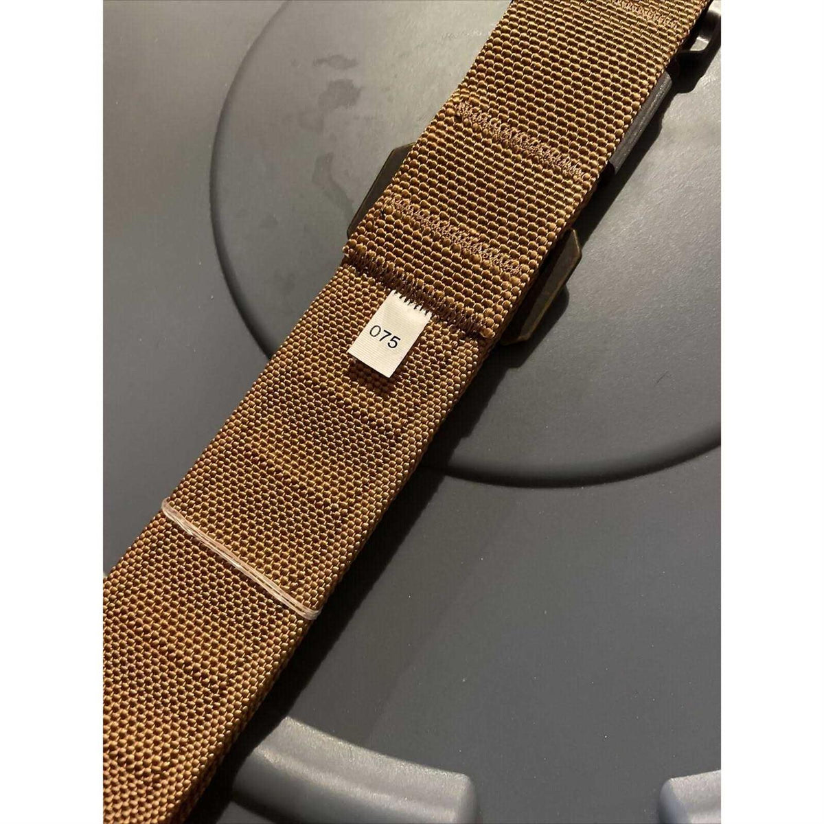Brown Nylon Wide Dog Collar Y7575