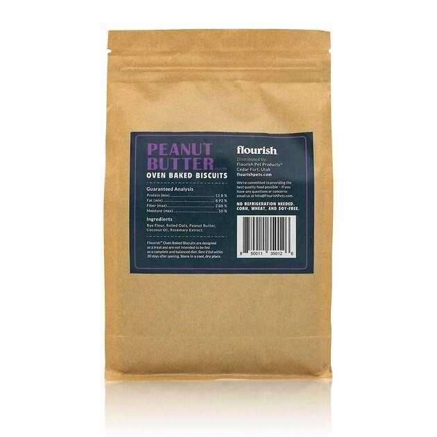 Peanut Butter Banana Biscuit Dog Treats T839922