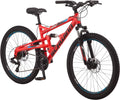 26 In. Wheels 24-Speed Aluminum Full Suspension Mountain Bike N421