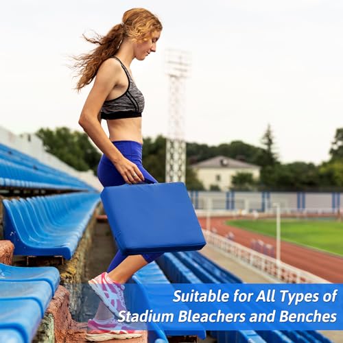 2 Pcs Water-Repellent Stadium Seat Cushions B97345