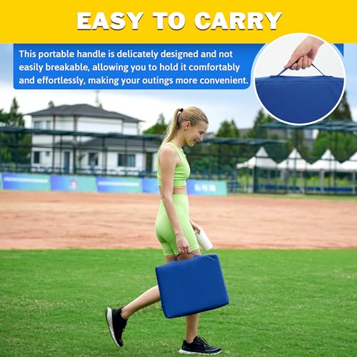 2 Pcs Water-Repellent Stadium Seat Cushions B97345