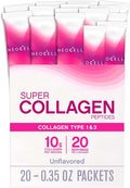 Unflavored Collagen Peptides Powder, 10 g Single-Serve Packet, 20 Servings Q866
